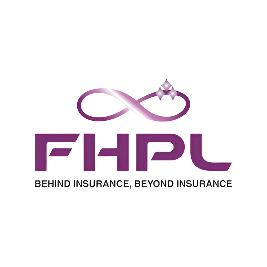 FHPL logo with purple text and infinity symbol